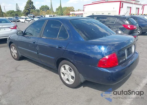 2004 Nissan Sentra 1.8S из США, поврежденный, VIN 3N1CB51D14L478722